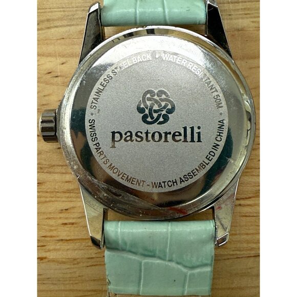 Pastorelli Womens Water Resistant Watch With Genuine Leather Mint NOT TESTED - Picture 3 of 14